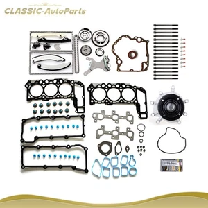 Timing Chain Kit Water Pump Gasket For Ford Explorer Mercury Mountaineer 1997-10 - Bild 1 von 12