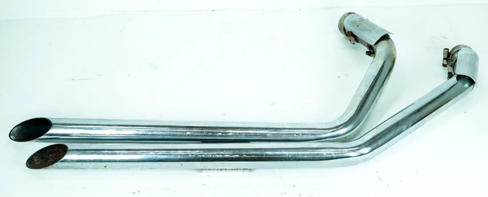 Harley Sportster 1000 XLX 1983 OEM sistema de escape tubos de cabezal 65420-80 1347 Foto 1 de 4