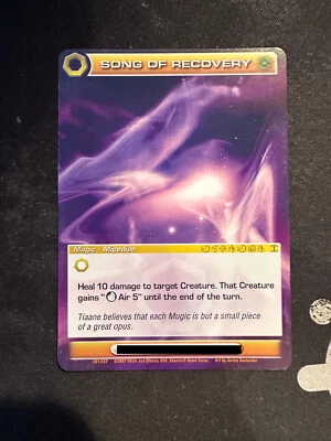 Song of Recovery - Chaotic Card - Dawn of Perim Mugic - Image 1 of 2