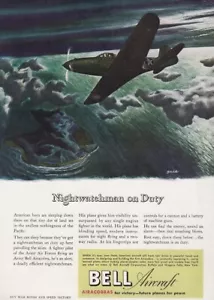 1943 Bell P-39 Airacobra aircraft ad 7/12/2023e - Picture 1 of 1