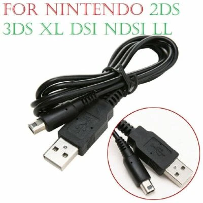 1.2 m USB Charging Charge Cable Lead For Nintendo New 2DS 3DS XL DSI NDSI LL