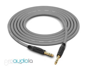 "Cable cuádruple Canare L-4E6S | Oro neutro 1/4" TRS | Gris 4 pies | 4 pies | 4'" - Imagen 1 de 1