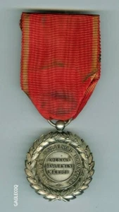 FRANKREICH MILITÄR ZIVILE FRANZÖSISCHE MEDAILLE - MEDAILLE DE LA COURAGE DEVOUEMENT VERDIENST - Bild 1 von 4