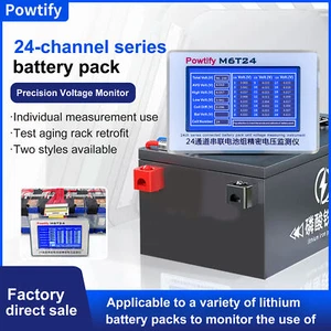 1S-24S Li-Ion Lithium Akkupack Einzelzellen Serie Saitenspannungsprüfer Gehäuse - Bild 1 von 19