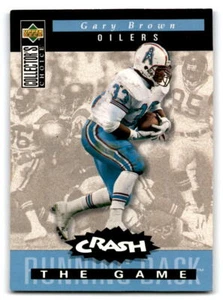 1994 Collector's Choice #C14 Gary Brown Crash The Game Green Foil - Picture 1 of 2
