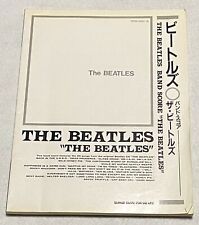 The Beatles White Album Japan Band Score Book Guitar Tab