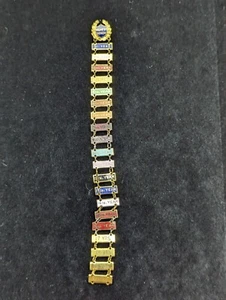 Highest Honor 20 Years of Service Lapel Pin C Clasp Cook Co Illinois ELGIN VTG - Picture 1 of 14