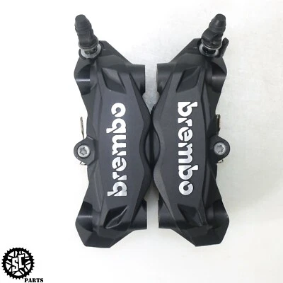 2021 TRIUMPH STREET TRIPLE 765 R FRONT BRAKE CALIPERS BREMBO - Image 1 of 4