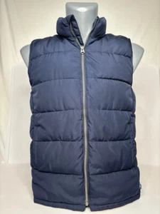 Boys Puffer Vest Size Youth XXL Navy Lightweight Cold Control Gap Kids - Picture 1 of 13