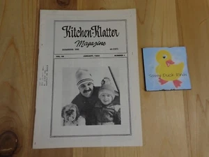 Küche Klatter Magazin Janaury 1984 Symphonie der Schaufeln Patchwork Quilt - Bild 1 von 6
