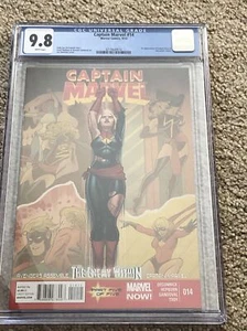 Captain Marvel #14 (2013) 1st Appearance of Kamala Khan CGC 9.8 WP - Picture 1 of 4