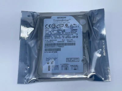 OPEN BOX HITACHI HTS541080G9AT00 80 GB 8 MB 2.5" IDE 5400 RPM - Image 1 of 2