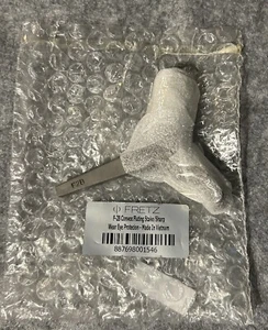 Neu Fretz F-2B konvexer Riffelpfahl/scharf 75 x 14,5 mm für Schmuckherstellung - Bild 1 von 1