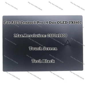 14,5"2,8K per ASUS Zenbook Pro 14 Duo OLED UX8402 gruppo touch screen completo - Foto 1 di 10