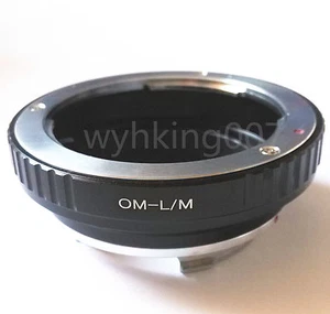 Olympus OM Lens To Leica M L/M LM Adapter M3 M4 M5 M6 M7 M8 M9 Techart LM-EA7 - Picture 1 of 3