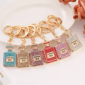 Portachiavi Donna Cristallo Strass Portachiavi Creativo Regali Borsa Ciondolo Accessori - Foto 1 di 16