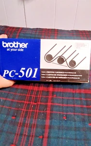 Cartucho de impresión Brother PC-501 para FAX-575 genuino NUEVO SELLADO - Imagen 1 de 5