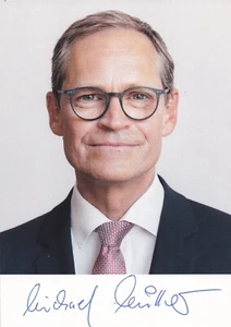 Autogrammkarte Michael Müller - ehe. Regierender Bürgermeister Berlin -  Politik - Bild 1 von 1
