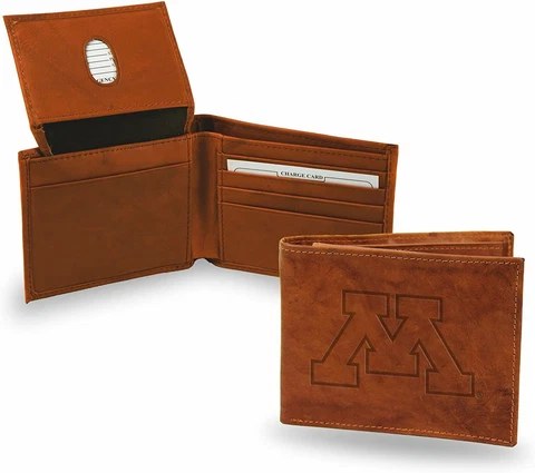 Minnesota Golden Gophers Embossed Billfold Wallet Cover