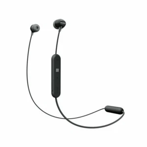 Sony WIC300/B Black Bluetooth Wireless NFC In-Ear Earbuds Headphones WI-C300 - Picture 1 of 2