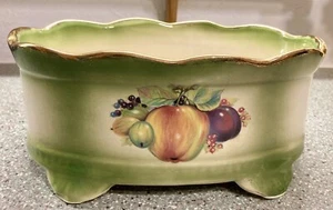 Vintage Staffordshire Ironstone Decorative China Jardiniere 28cm X 17.5cm - Picture 1 of 9