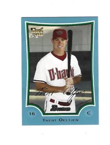 2009 Bowman Draft blau #BDP5 Trent Oeltjen/399 DIAMANTENRÜCKEN - Bild 1 von 2