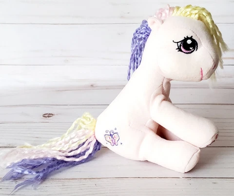 My Little Pony G4 Fluttershy 6" Plush 2003 Hasbro Cover