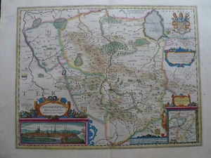 Osnabrück - Osnabrugensis Episcopatus - Johannes Gigas 1650 - Alt koloriert - Bild 1 von 10