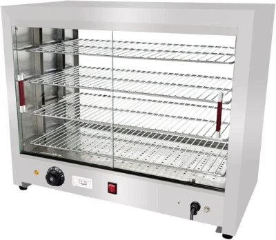 HOT SALE !  4-Tier Commercial Countertop Food Pizza Warmer Pastry Display Case - Image 1 of 3
