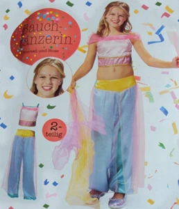 Kostüm Bauchtanz Märchen 1001 Nacht Karnevalskostüm Gr. S 4-6 Jahre . - Bild 1 von 1