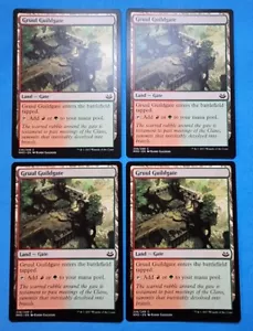 4x Gruul Guildgate Modern Masters 2017 Mtg Magic Card Dual Land Gate Mana 236 - Picture 1 of 4