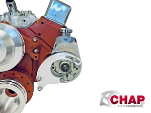 Small Block Chevy Saginaw Power Steering bracket PS LWP SBC - Imagen 1 de 5