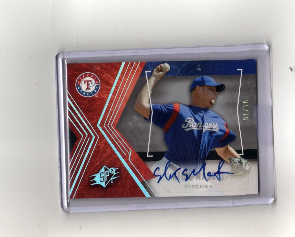 #1/10 (ONLY 10 1/1) 2005 05 SPX SPECTRUM GOLD AUTO AUTOGRAPH NICK MASSET RC - Image 1 of 1