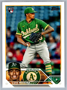 2023 Topps Update #US311 - Luis Medina - Oakland Athletics
