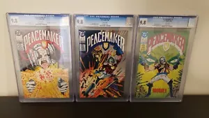 Peacemaker #1 CGC 9.8 #3 CGC 9.8 #4 CGC 9.8 White Pages DC - 1988 - Picture 1 of 10