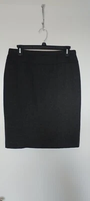 Falda lápiz tejida gris carbón ELLEN TRACY - Talla Med. (NUEVO SIN ETIQUETAS) Foto 1 de 4