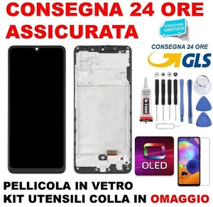 DISPLAY LCD OLED FRAME PER SAMSUNG GALAXY A32 4G SM-A325 F/FN TOUCH SCREEN VETRO - Zdjęcie 1 z 4