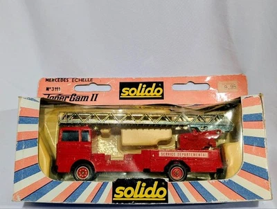 Solido #3111 1/43 Toner-Gam II Mercedes Echelle escalera de bomberos Foto 1 de 3
