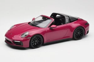 155061066 Porsche 911 992 Targa 4 GTS Rubystar Minichamps 1/18 - Picture 1 of 6