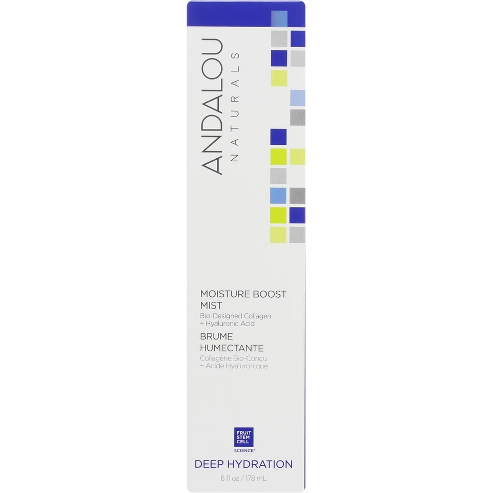 Niebla hidratación profunda Andalou Naturals Moisture Boost 6 OZ Foto 1 de 1