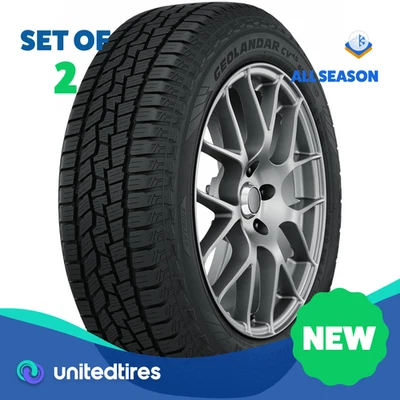 Set of (2) New 235/50R19 Yokohama Geolandar CV 4S 103V - Image 1 of 4
