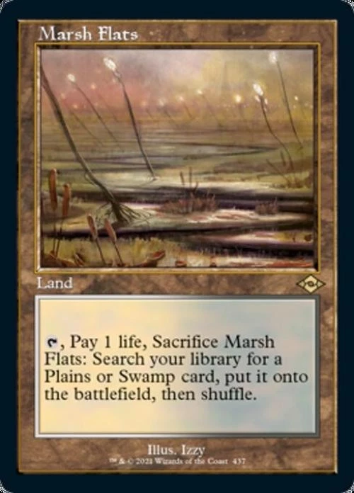 Marsh Flats (Retro Frame) -Foil Near Mint MTG Modern Horizons 2 - Image 1 of 1
