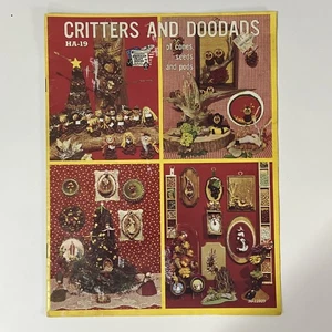 Critters And Doodads Pinecone Seeds Pods Vintage Design Project Instruction 1973 - Picture 1 of 10