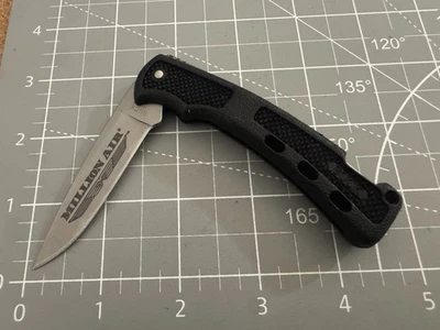 Cuchillo carpeta BUCK 444BK BuckLite negro mango de nailon bloqueo trasero 7" abierto -2000- Foto 1 de 4