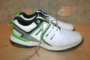 Squairz Speed Weiß Leder Herrenschuhe 10 / 44 - Bild 1 von 6