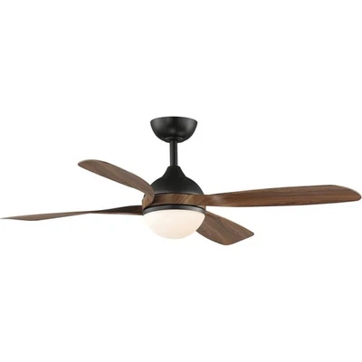 Maxim Lighting 88811WNBK Bola 52 inch Walnut and Black Indoor Ceiling Fan - Image 1 of 4
