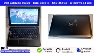 Dell Latitude E6320 Intel Core i7 - 8GB RAM - 256GB SSD - Windows 11 Pro - Bild 1 von 14