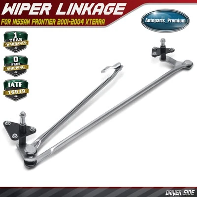 Driver Left Side Wiper Linkage for Nissan Frontier 2001-2004 Xterra 2000-2004 - Image 1 of 4