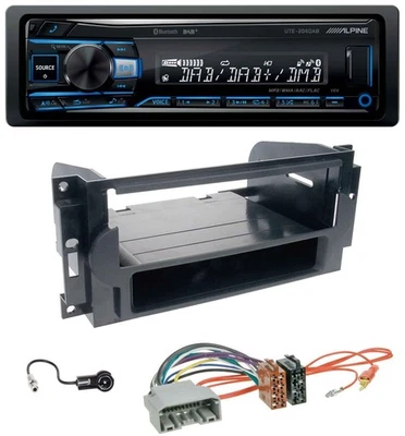 Alpine USB Bluetooth DAB MP3 Autoradio für Chrysler 300C Dodge Caliber Jeep Comm - Bild 1 von 4