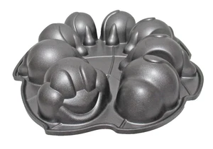Nordicware 3D CATERPILLAR Cakelet Cake 11x13 HEAVY Cast Aluminium Pan - Bild 1 von 2